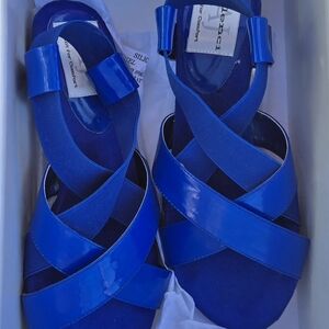 Aj Valenci Blue Women's Sandals